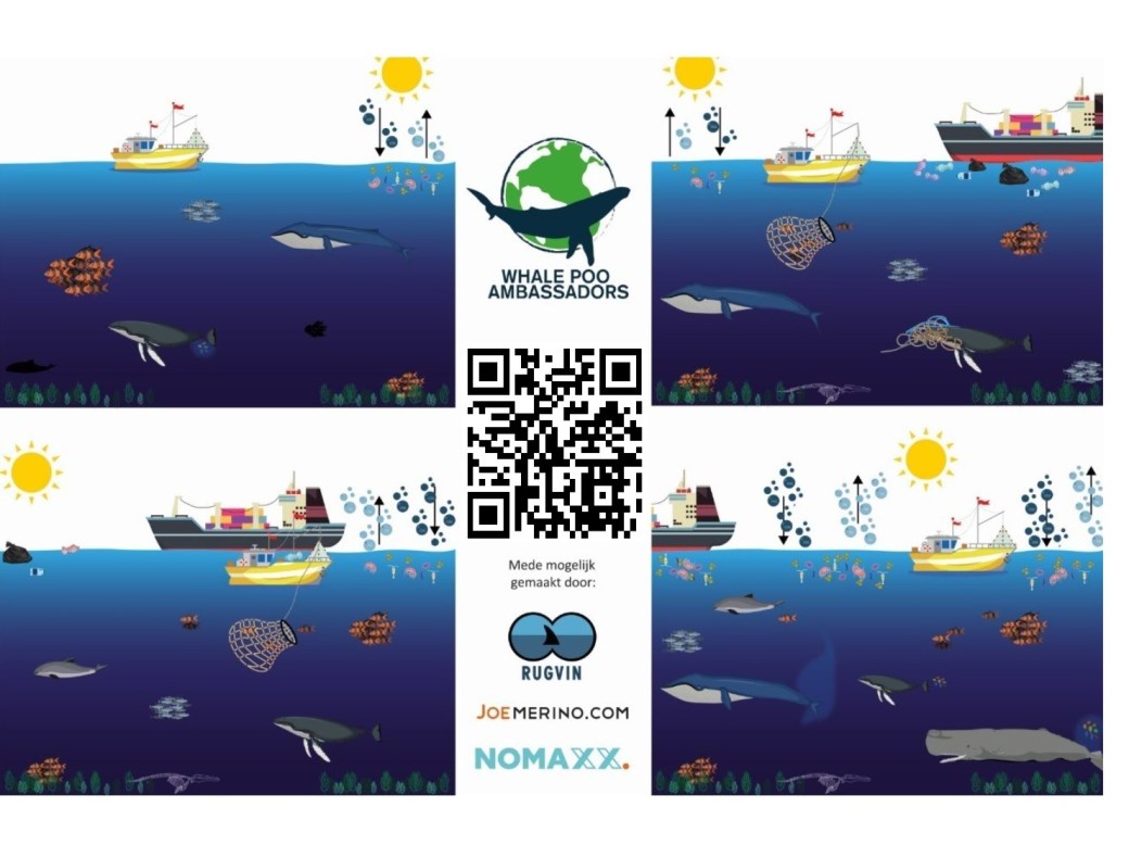 Whale Poo Seamulation met QR